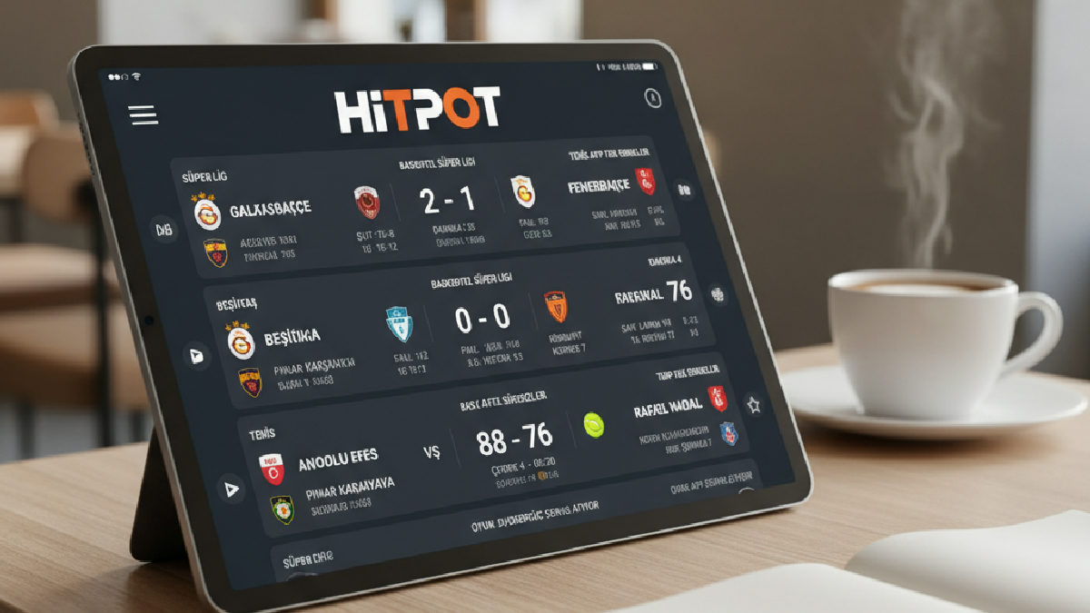 Hitpot canlı skor takibi ile tüm spor dallarında güncel bilgilere anında erişin.