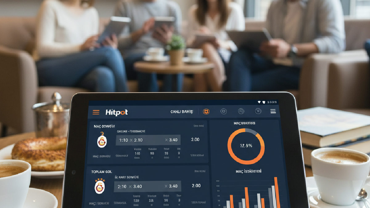 Hitpot canlı bahis stratejileri için mobil uygulama ekranında anlık oranlar inceleniyor.
